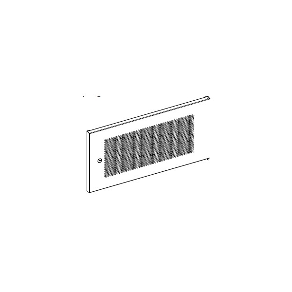 UPTEC - Porte perforée pour coffret 15U - NPR