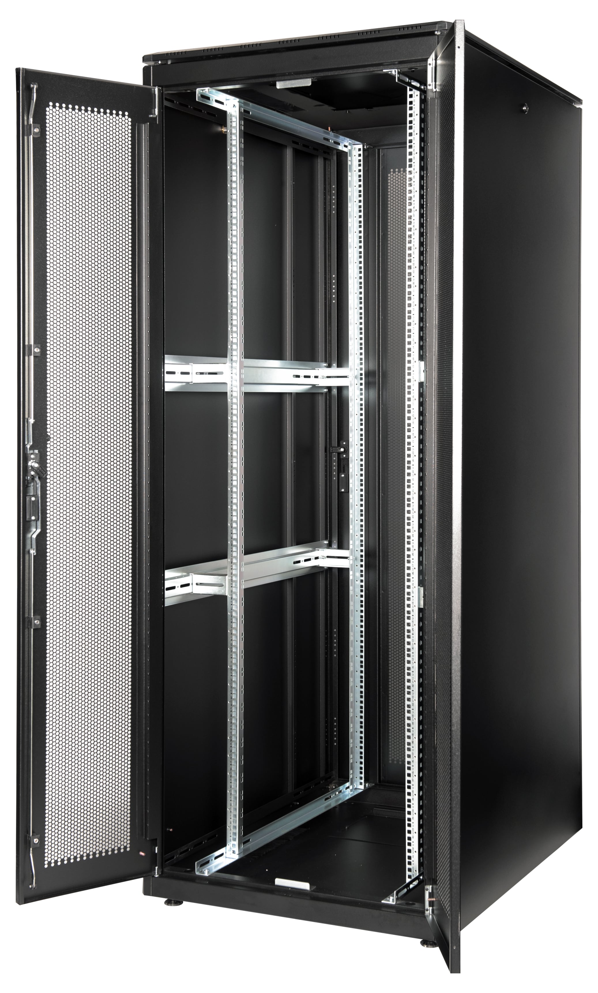 UPTEC v2 - Baie 19" 42U 800x800 portes AV & AR double perforées