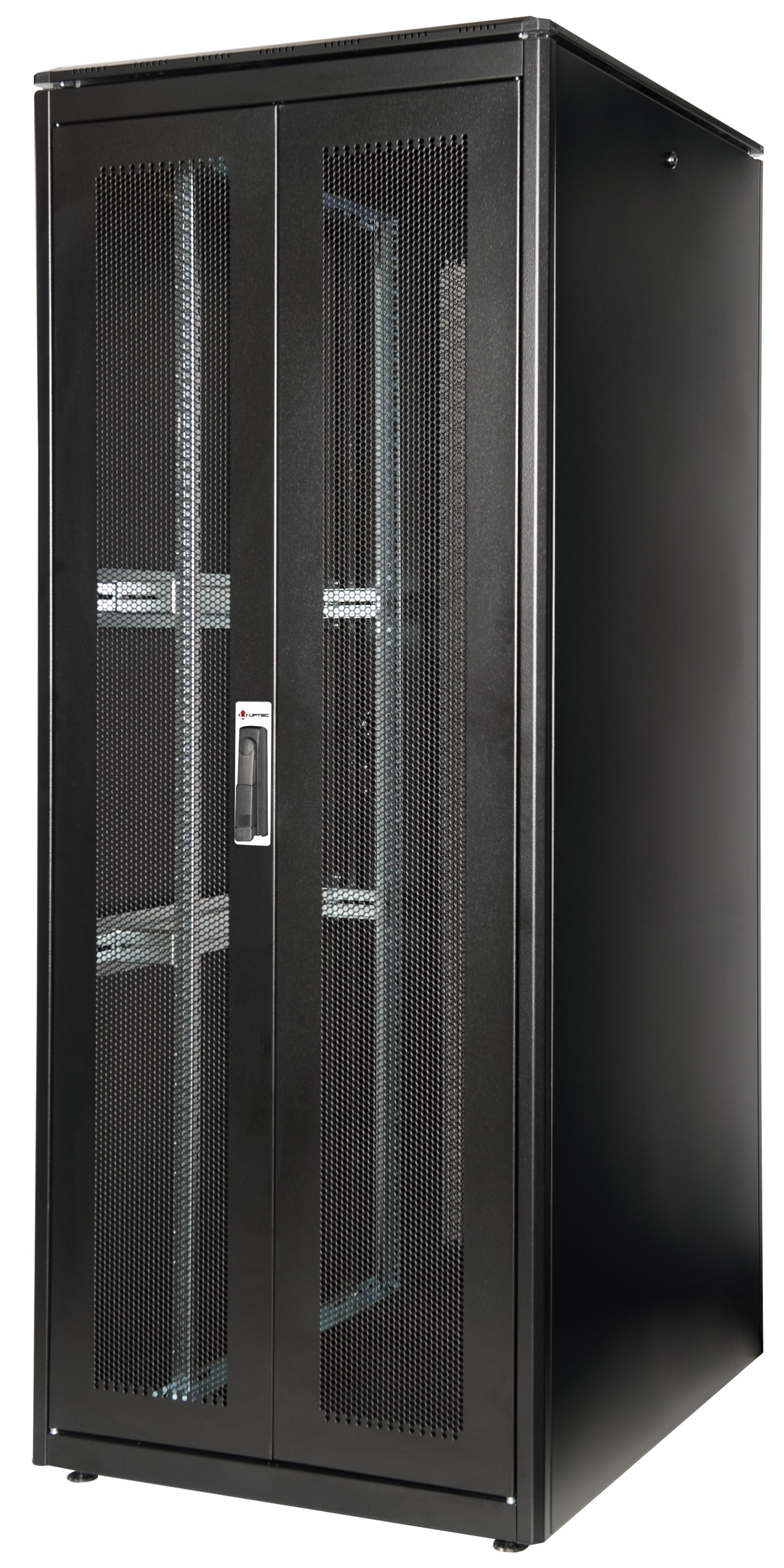 UPTEC v2 - Baie 19" 47U 600x600 (charge 600Kg) porte avant double