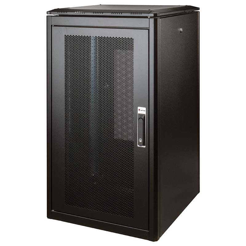 UPTEC v2 - Baie 19" 22U 600x1000 porte AV perforée-NPR