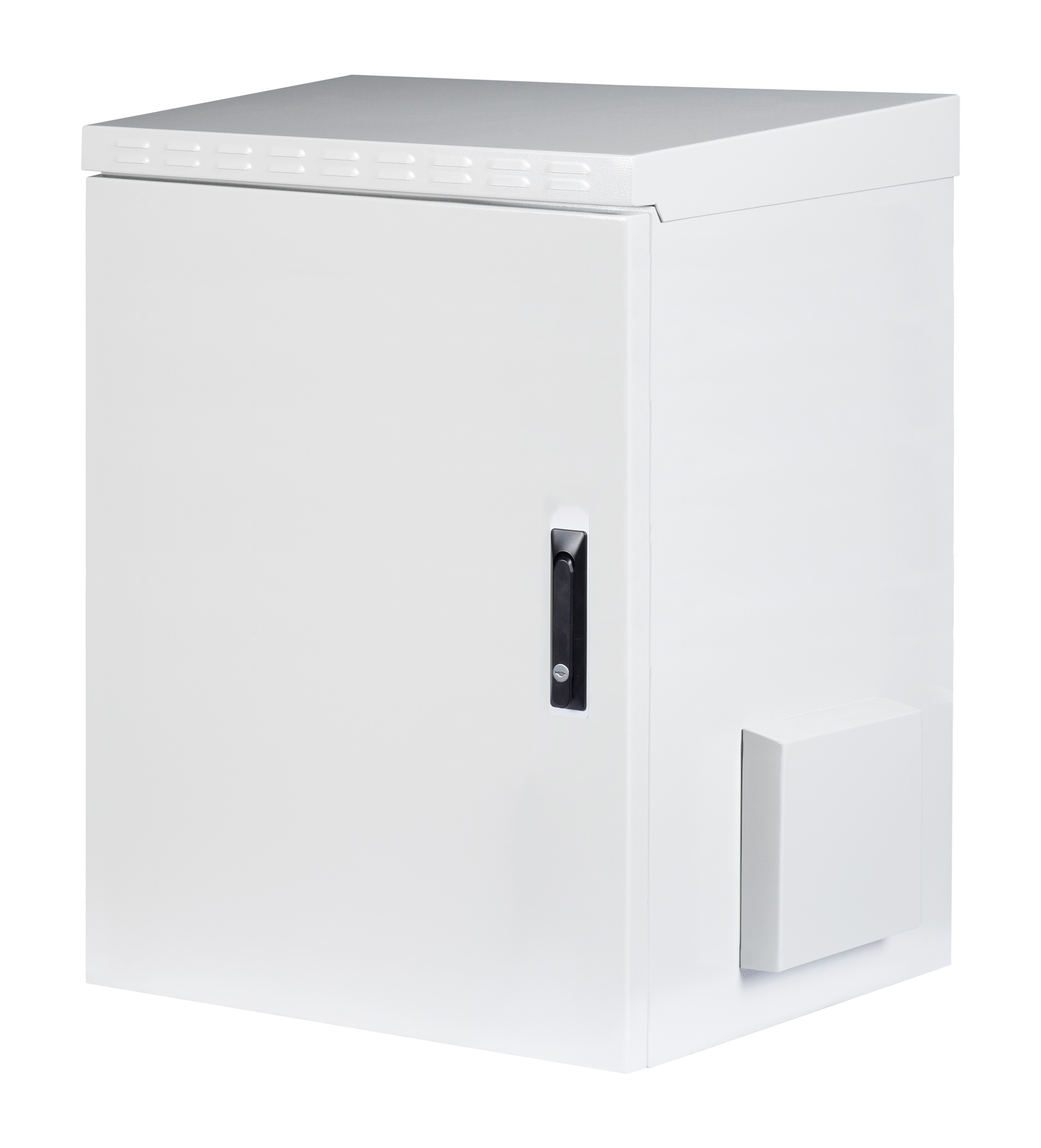 UPTEC v2 - Coffret outdoor 19" 20U 600x600mm IP55 - IK10 - Gris