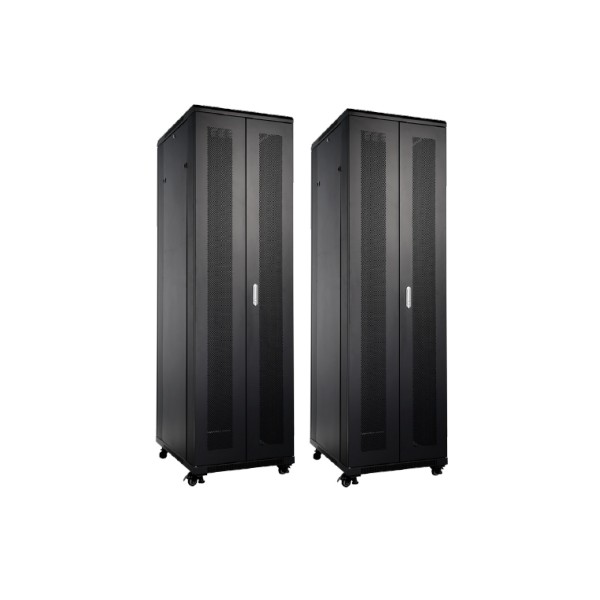 UPTEC - Baie 19" 42U 800x1200 portes AV & AR doubles perforées