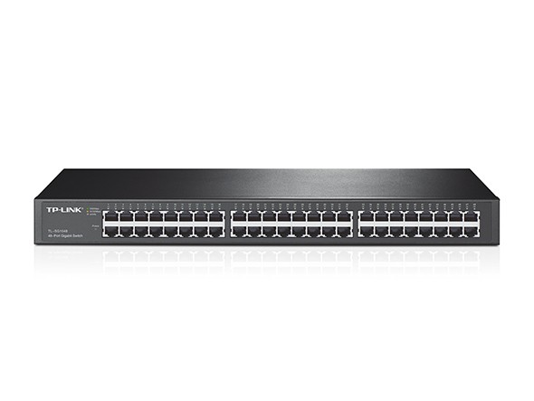 TP-LINK - Switch 48 ports Giga rackable boîtier métal-TL-SG1048 - NPR