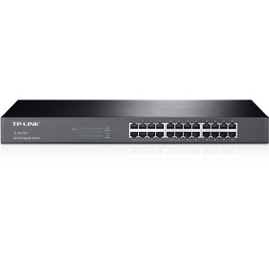 TP-LINK - Switch 24 ports rackable Gigabit - boîtier métal -TL-SG1024