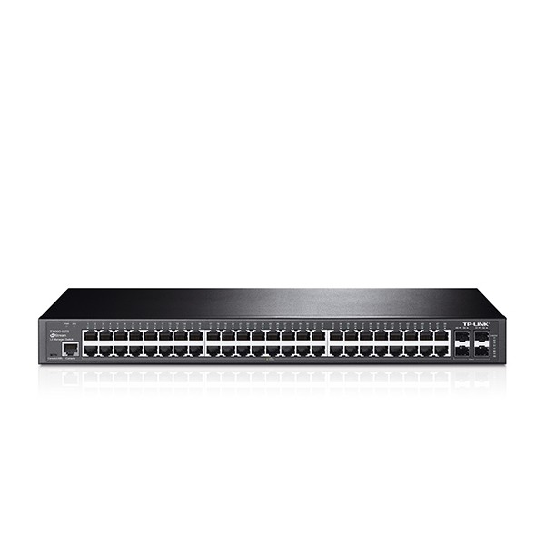 TP-LINK - Switch JetStream 48 ports Gbit + 4 SFP - T2600G-52TS