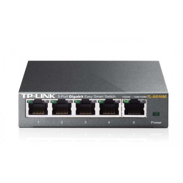 TP-LINK - Switch EasySmart 5 ports Gigabit - TL-SG105E