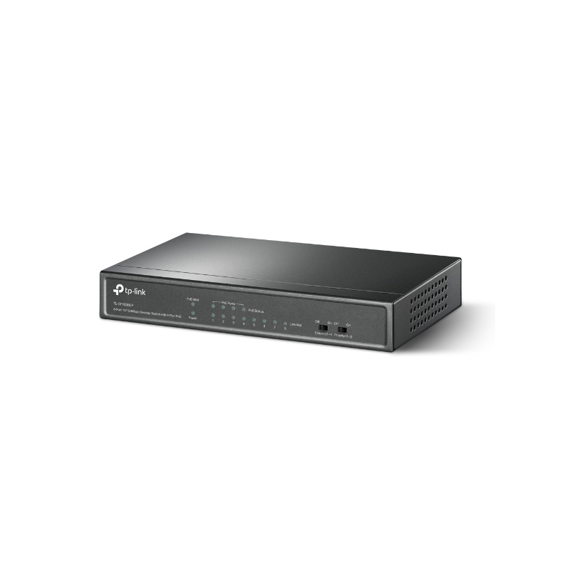 TP-LINK – Switch 8 ports 10/100 dont 4 PoE – TL-SF1008LP