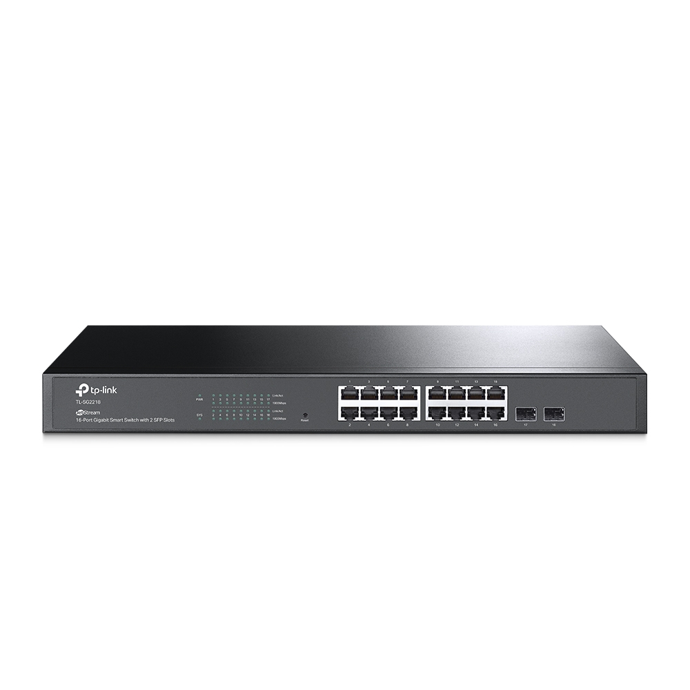 TP-LINK - Switch 16 ports Gigabit + 2ports SFP - TL-SG2218
