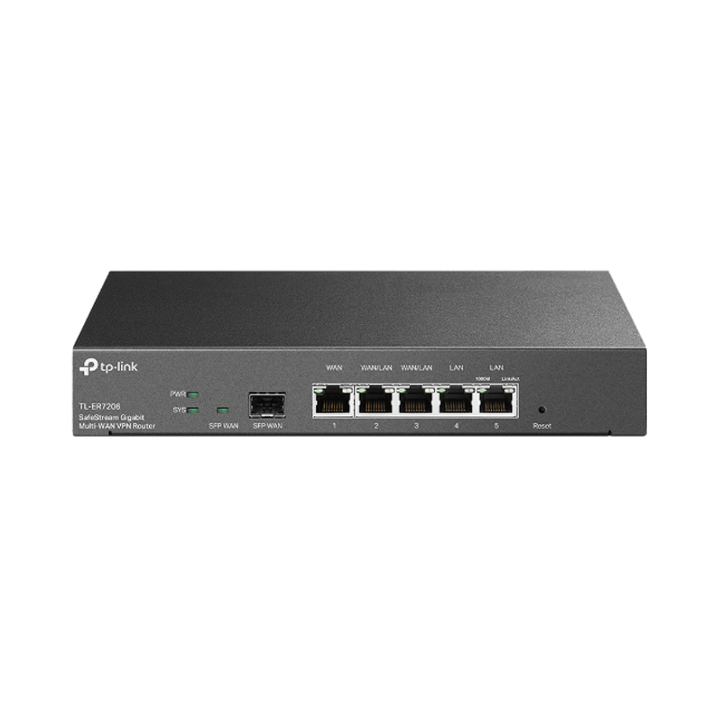 TP-LINK - Routeur VPN Multi-WAN Gigabit + 5 ports + SFP - TL-ER7206