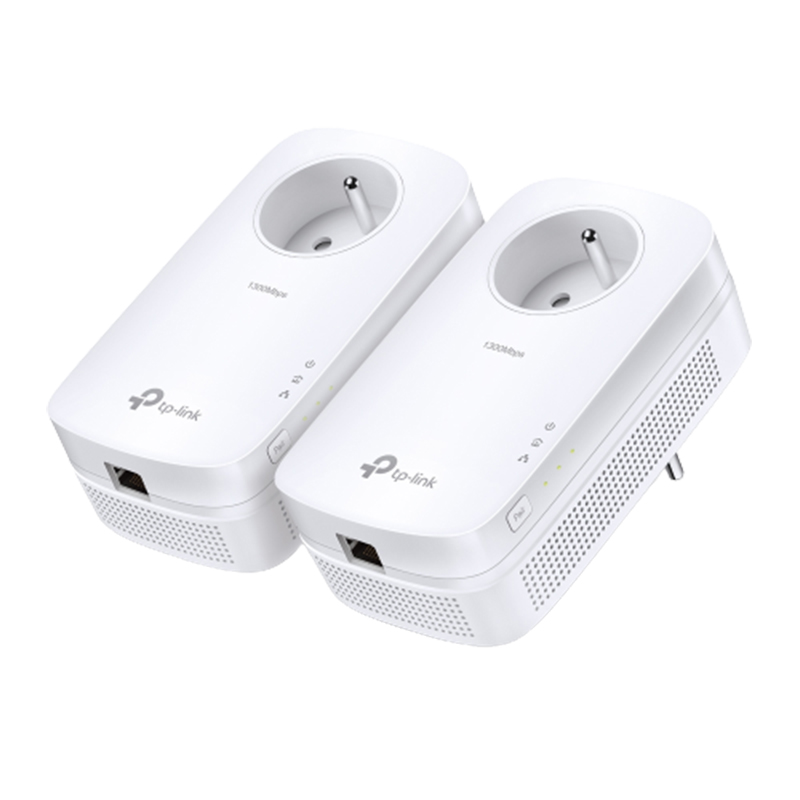 TP-LINK - KIT 2 CPL 1 port Gigabit + prises gigogne - TL-PA8015P KIT