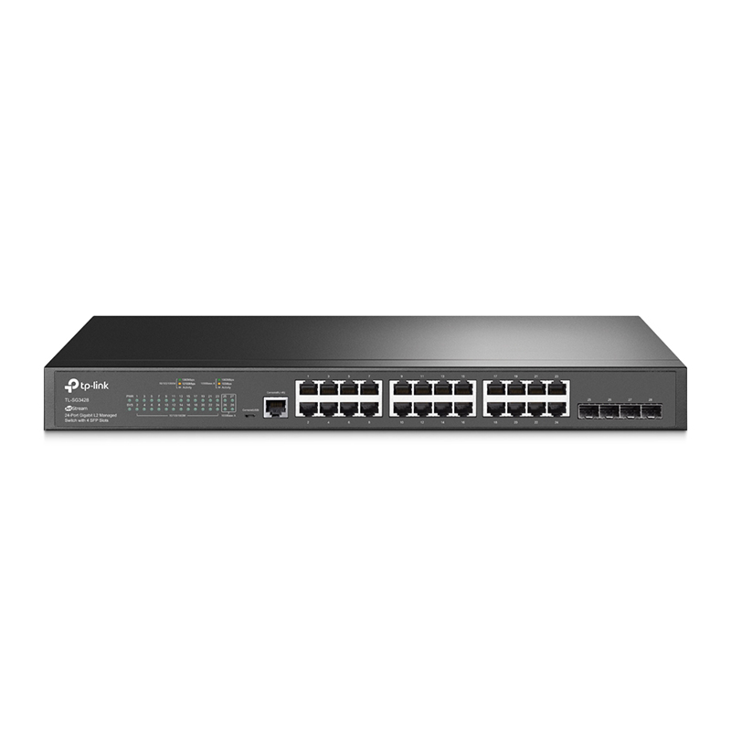 TP-LINK - Switch 24 ports Gigabit + 4 ports SFP - TL-SG3428