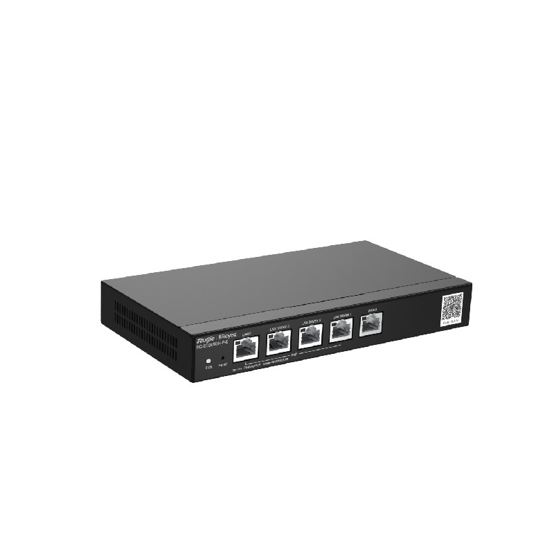 REYEE - Routeur Gigabit 5 ports dont 4 PoE (60W) RG-EG305GH-P-E