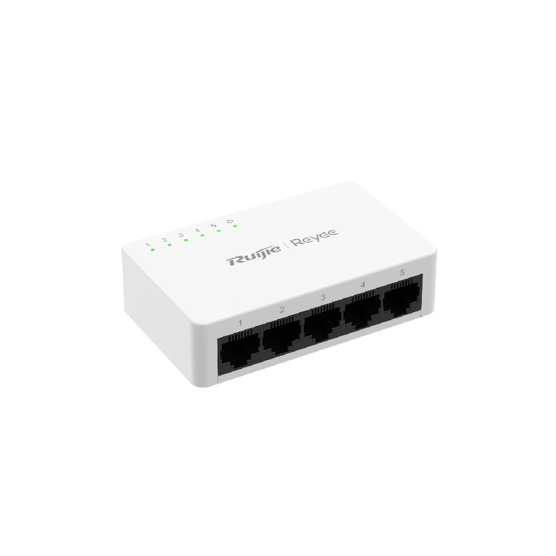REYEE - Switch 5 ports Gigabit boitier plastique RG-ES05G-L
