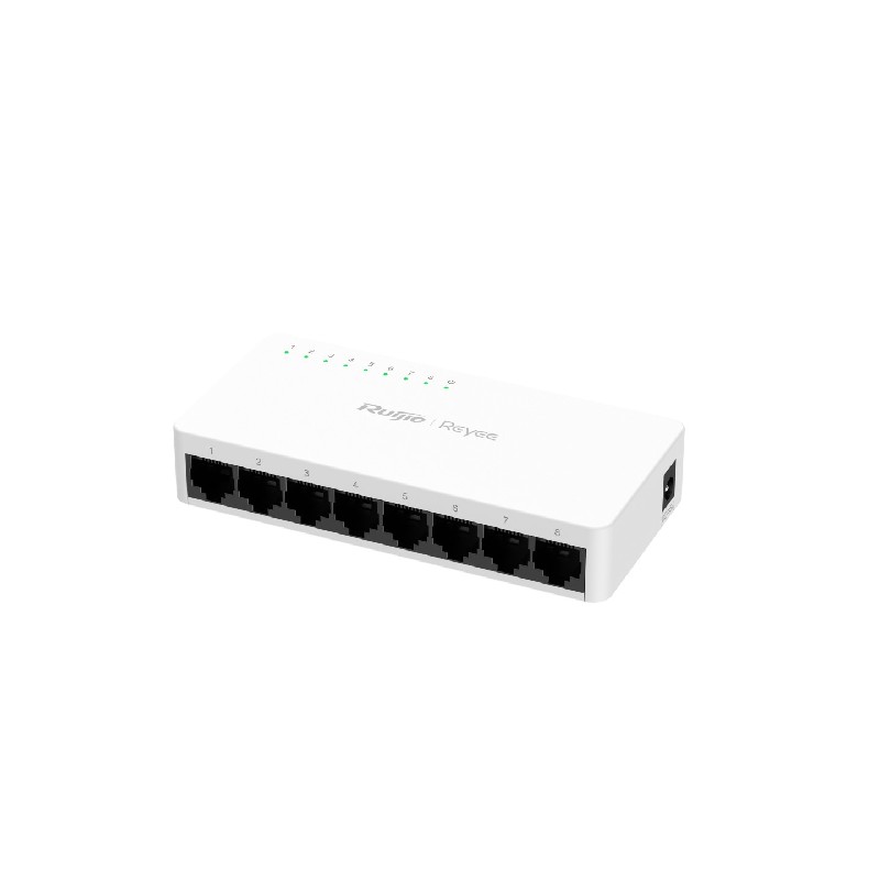 REYEE - Switch 8 ports Fast Ethernet boitier plastique RG-ES08F