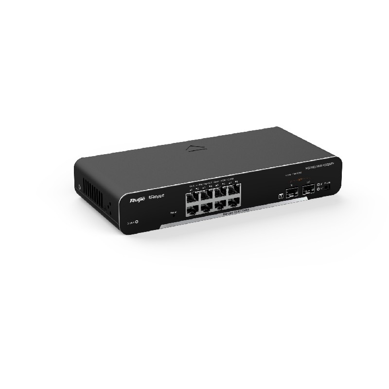REYEE - Switch Niveau 2 8 ports Gigabit + 2 SFP