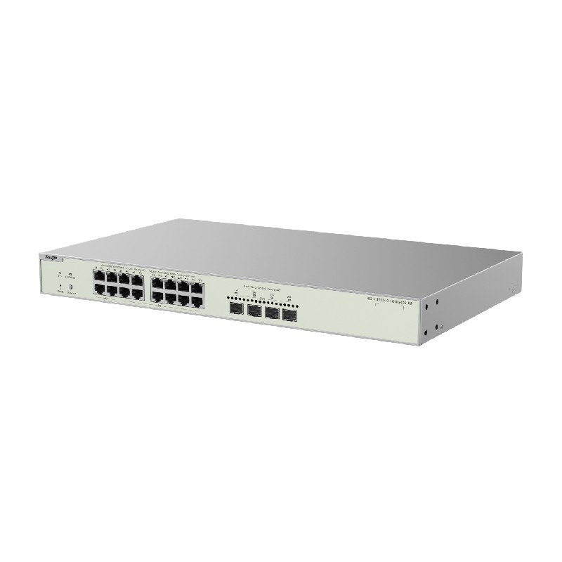 REYEE - Switch Niveau 2 16x2,5G PoE+370W 4SFP+ RG-NBS3300-16MG4XS-HP