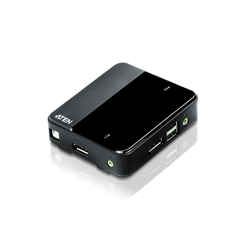 ATEN - CS782DP - Commutateur KVM 2 x DisplayPort/audio USB - 4K - NPR