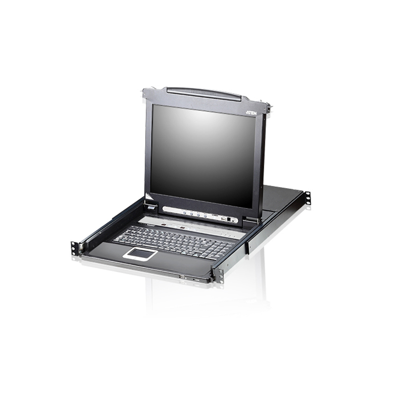 ATEN - CL5708M - Commutateur KVM VGA LCD 17" un rail PS/2-USB 8 p NPR