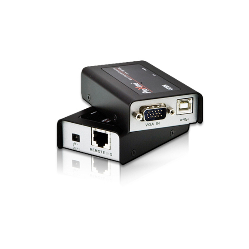 ATEN - CE100 - Extender mini KVM Cat5 VGA USB (1280 x1024@100m) NPR