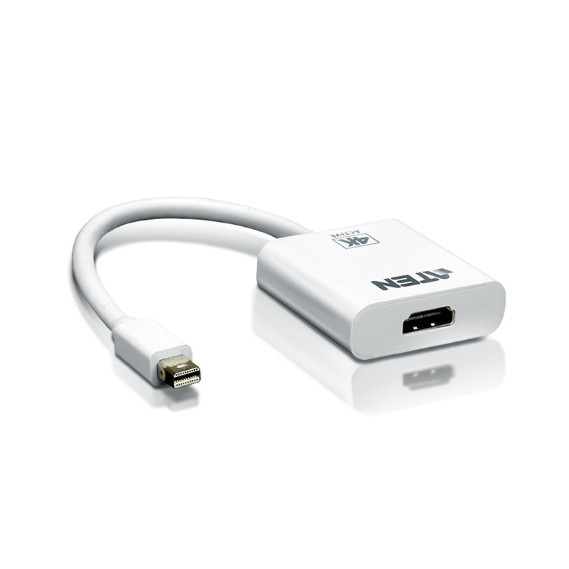 ATEN - VC981-Adpt actif Mini-DP 1.2 M->HDMI 1.4 F 4Kx2K@30Hz-0.2m NPR