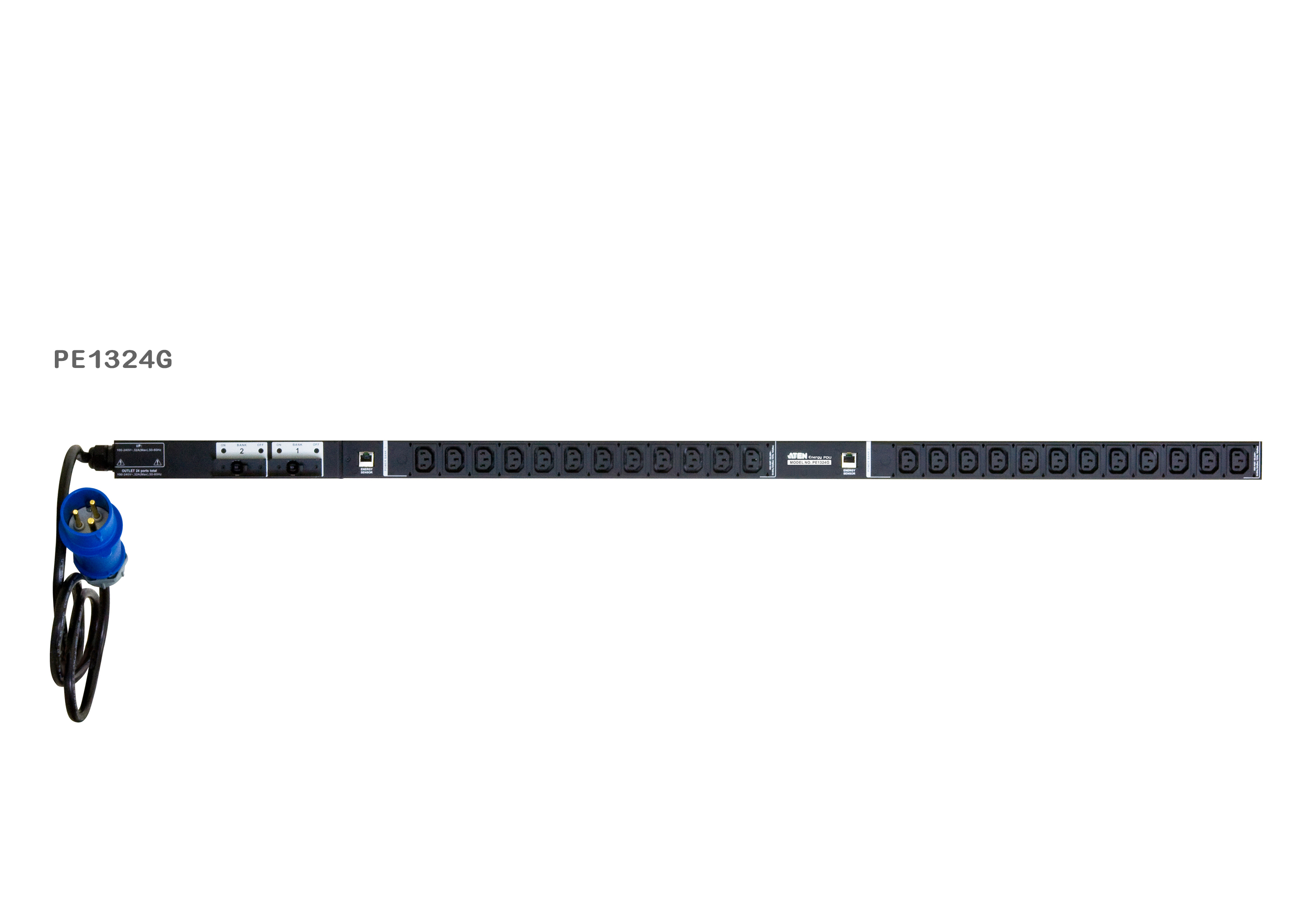 ATEN - PE1324G - PDU 32A unité alimentat (+option mesure) 24xC13 - 0U