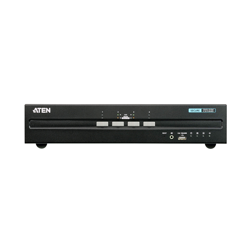 ATEN - CS1144D - Commutateur KVM sécurisé 2 affichages DVI USB 4ports
