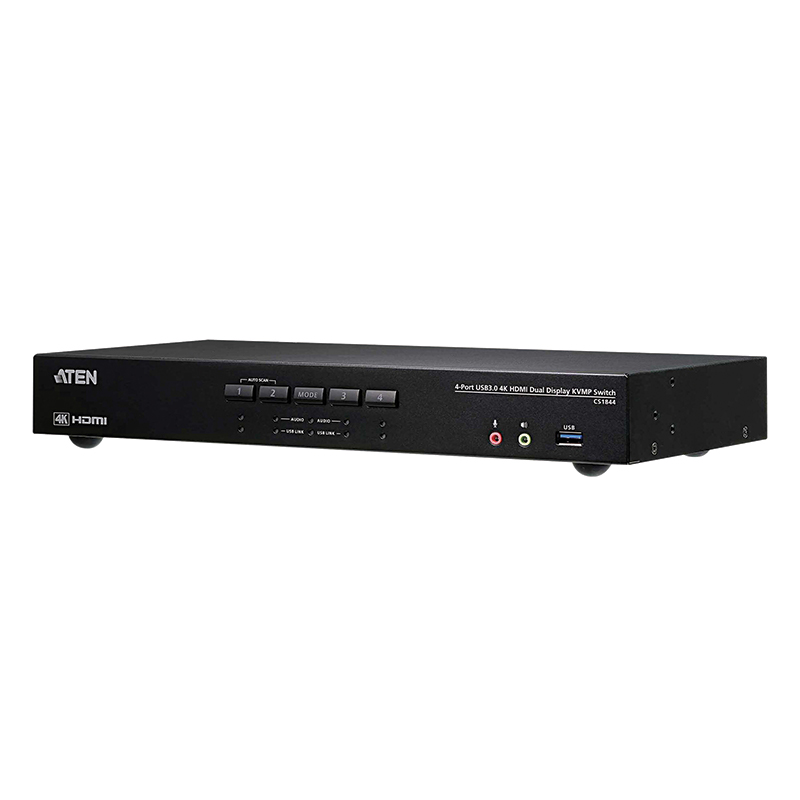 ATEN - CS1844 - Commutateur KVMP™ 2 affichages HDMI 4K 4 x USB3.0 NPR