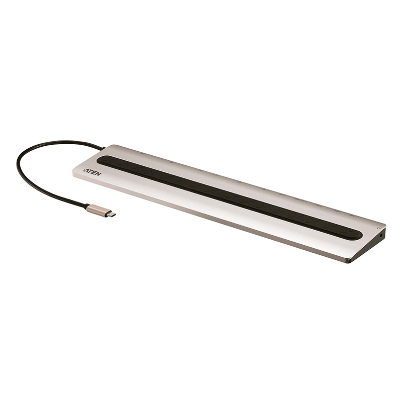 ATEN - UH3237 - Adapt USB C vers 5xUSB/2xHDMI/VGA/SD/Audio/Ethernet