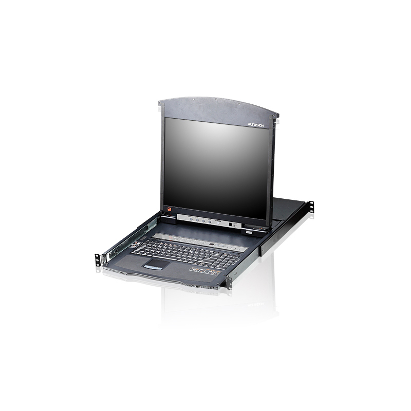 "ATEN - CL5708N - Commutateur KVM VGA LCD 19"" à un seul rail PS/2-US