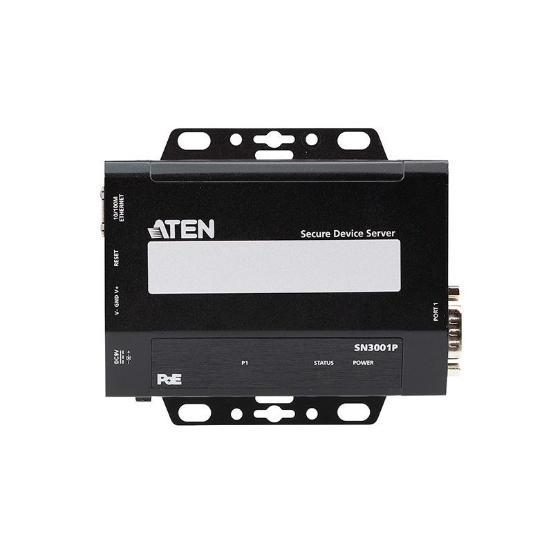 ATEN - SN3001P - Serveur de périphériques sécurisés RS-232 1 port PoE