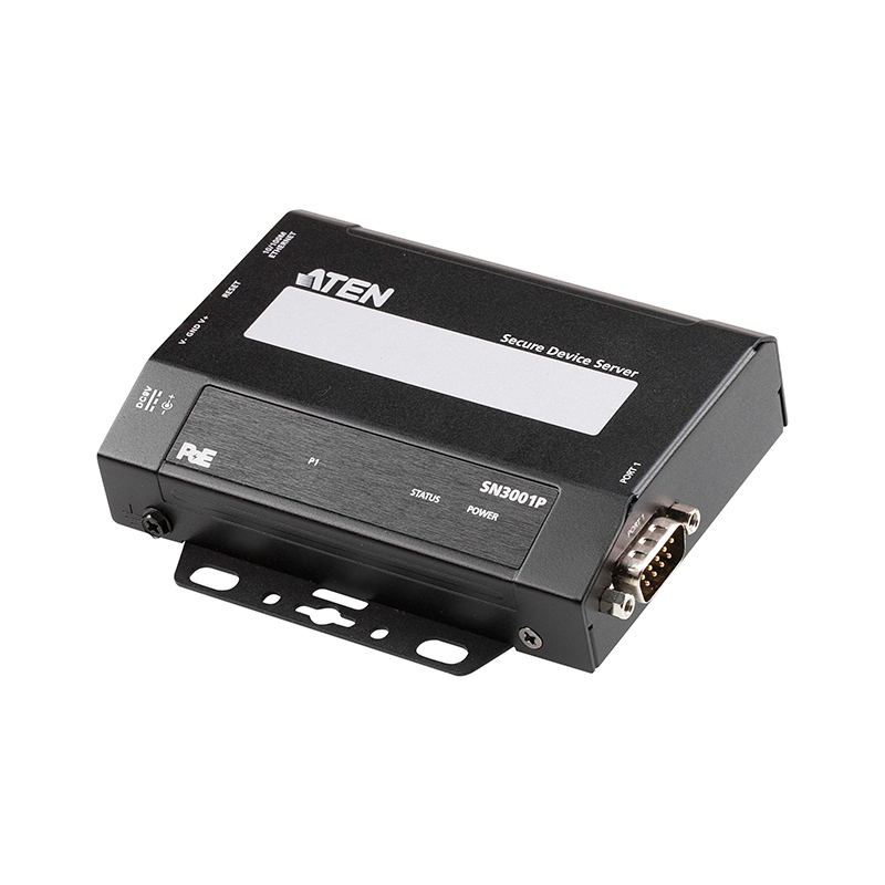 ATEN - SN3001P - Serveur de périphériques sécurisés RS-232 1 port PoE