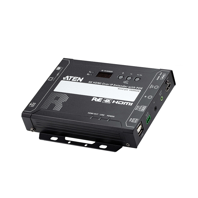 ATEN - VE8952R -P- Récepteur HDMI 4K sur IP avec PoE - NPR
