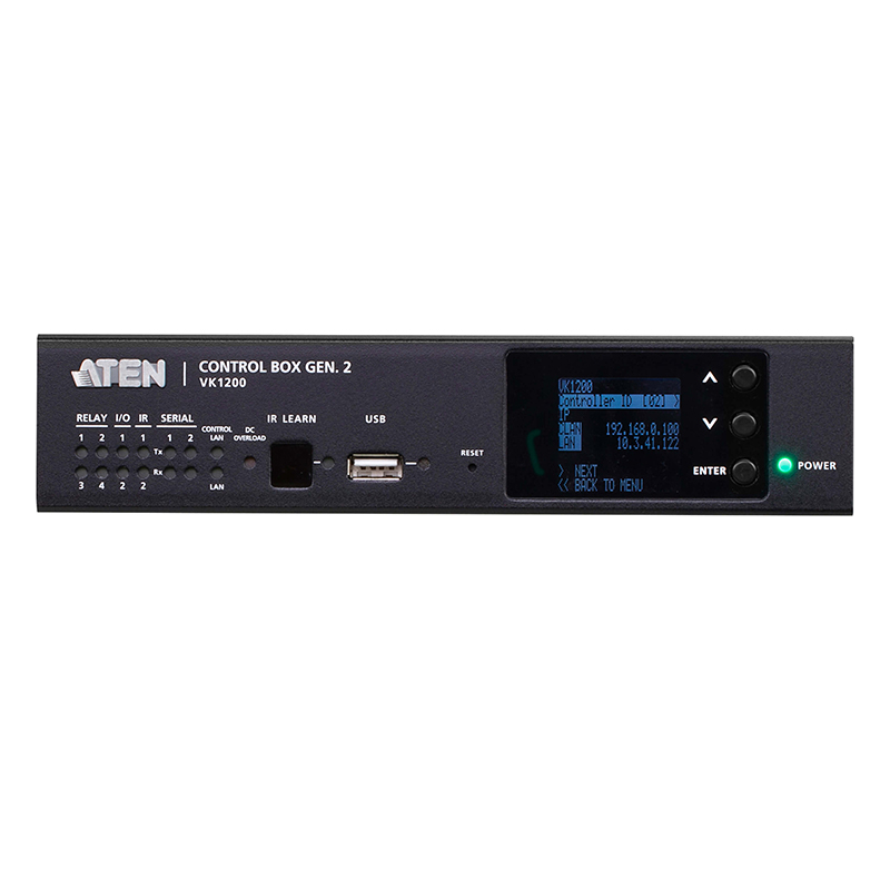 ATEN-VK1200-P-Boîtier de contrôle compact gén.2 avec double LAN - NPR