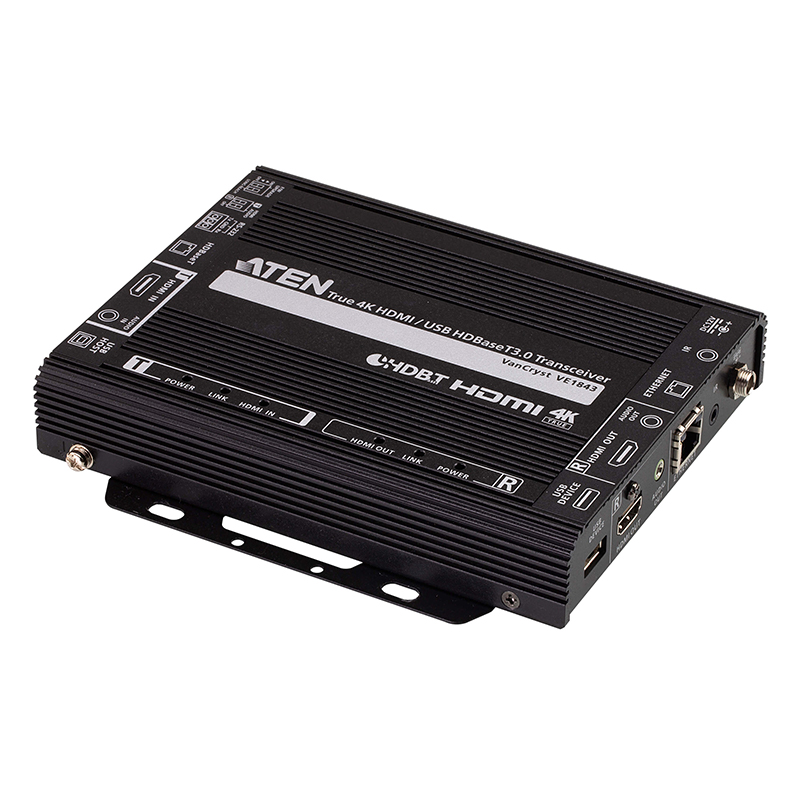 ATEN - VE1843 - Émetteur-récepteur HDMI / USB HDBaseT 3.0 True 4K NPR