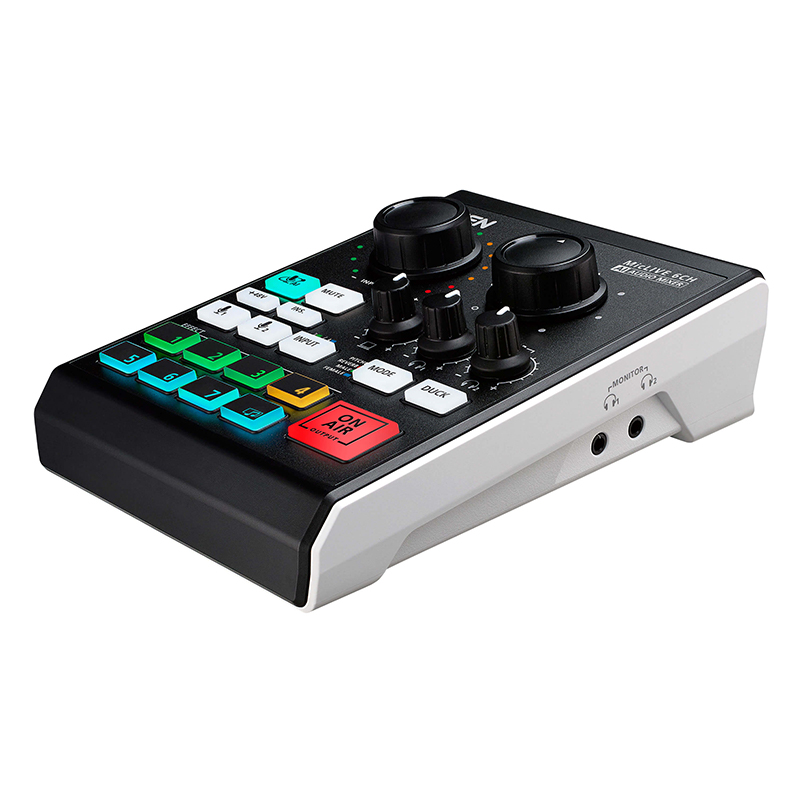ATEN - UC8000 - Mélangeur audio de podcasting optimisé par l’IA