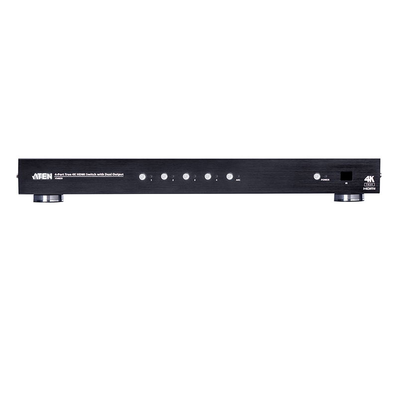 ATEN - VS482B - Commutateur HDMI True 4K à 4 ports avec 2 sorties