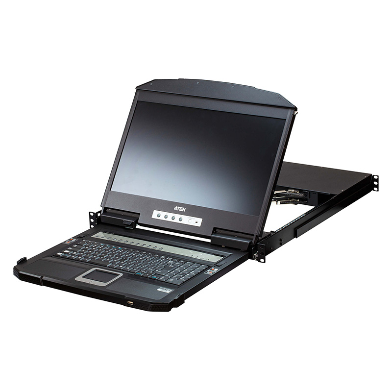 ATEN - CL3884NW -P-Commutateur KVM HDMI multivue LCD 18.5" USB 4ports
