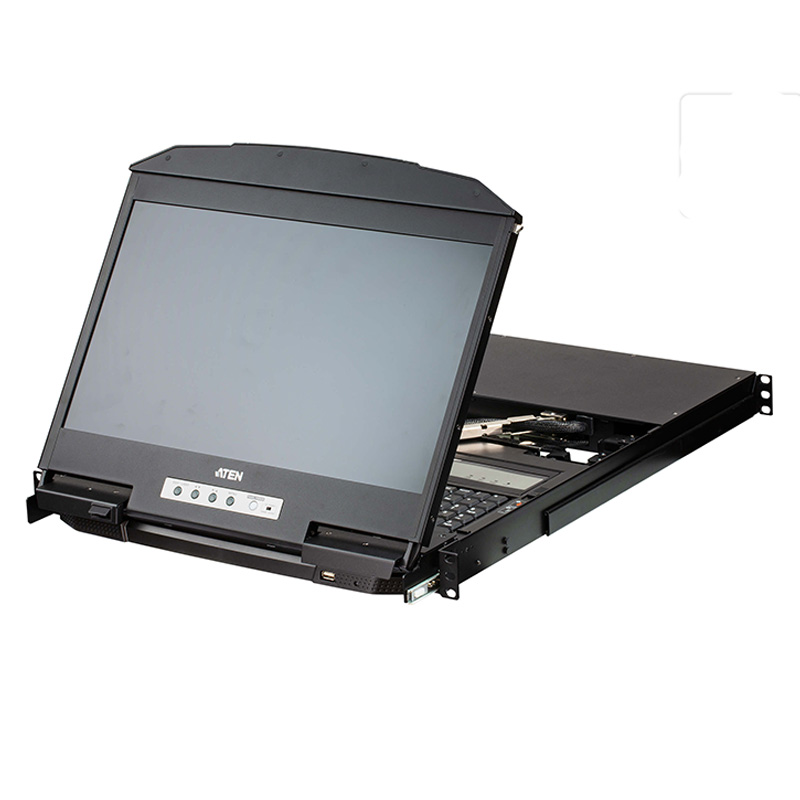 ATEN - CL3884NW -P-Commutateur KVM HDMI multivue LCD 18.5" USB 4ports