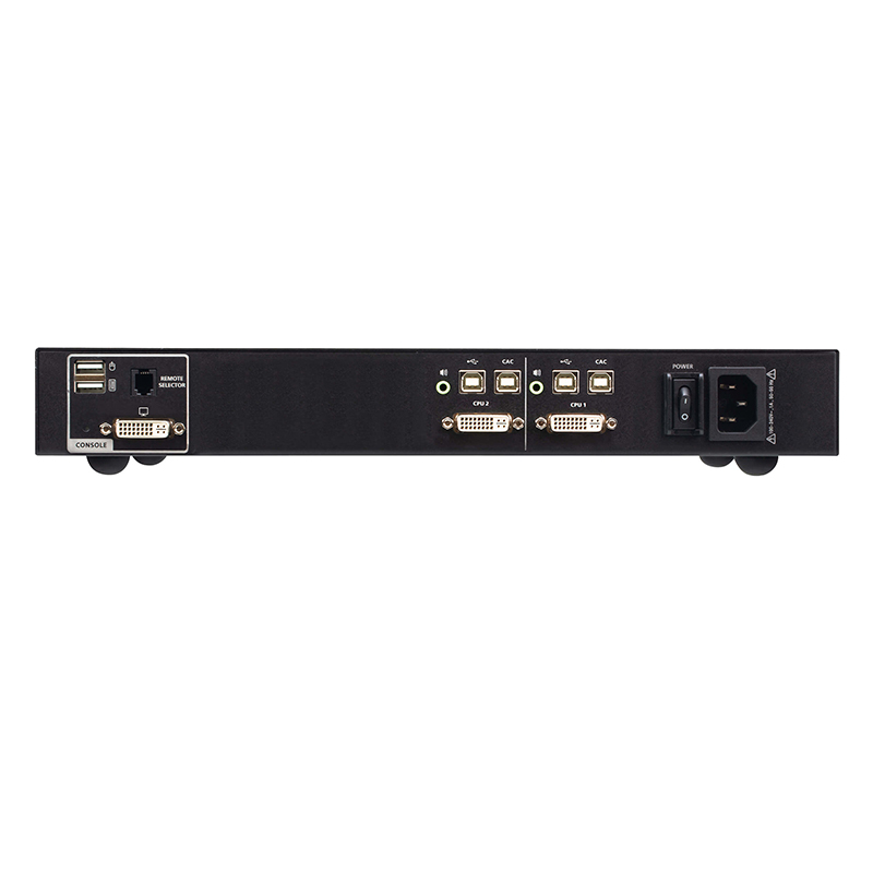 ATEN - CS1182D4C - Commutateur KVM sécurisé DVI 2 ports USB avec CAC