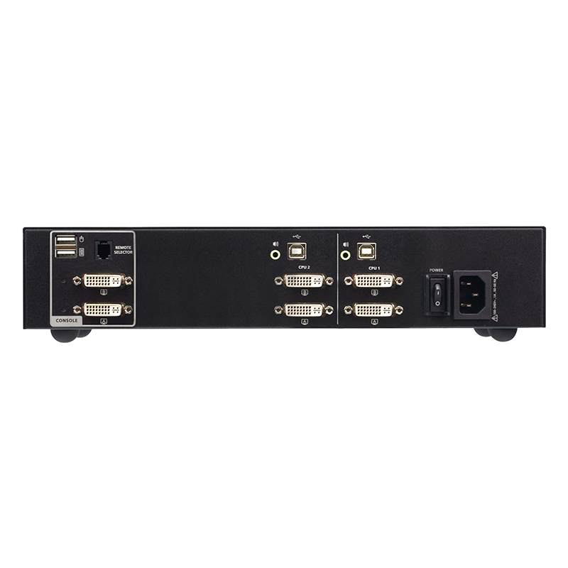 ATEN - CS1142D4 - Commutateur KVM sécurisé 2 écrans DVI 2ports USB