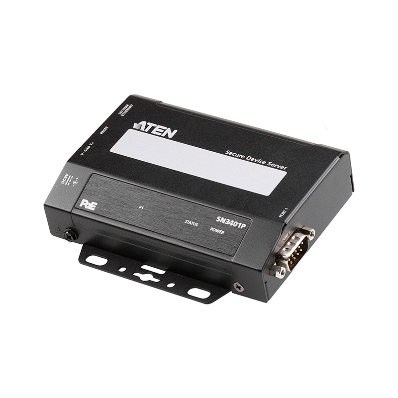ATEN - SN3401P - Serveur de périphérique sécurisé RS-232/422/485 à 1