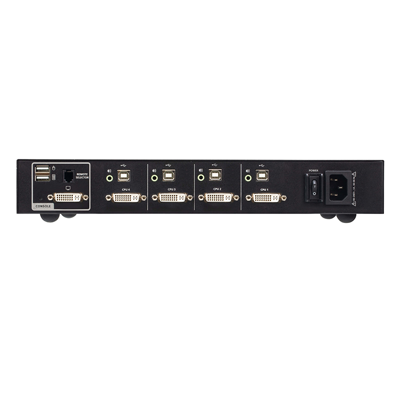 ATEN - CS1184D4 - Commutateur KVM sécurisé DVI à 4 ports USB