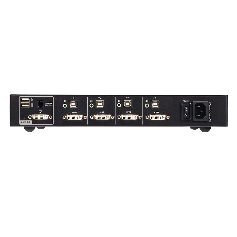 ATEN - CS1184D4 - Commutateur KVM sécurisé DVI à 4 ports USB
