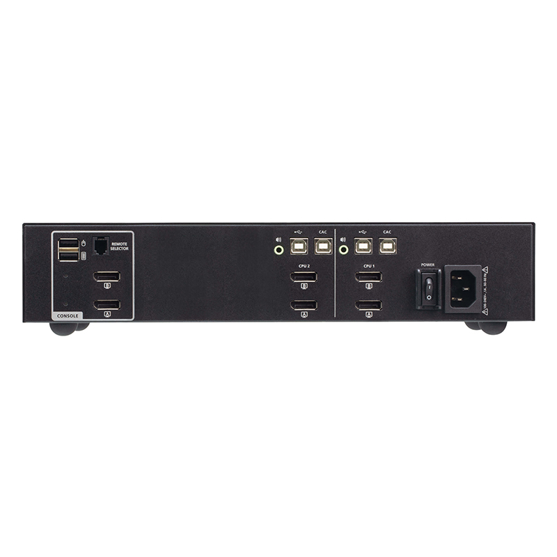 ATEN - CS1142DP4C - Commutateur KVM sécurisé DP à 2ports USB avec CAC