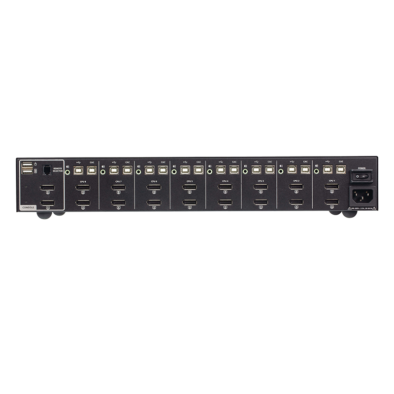 ATEN - CS1148DP4C - Commutateur KVM sécurisé DP 8ports USB avec CAC