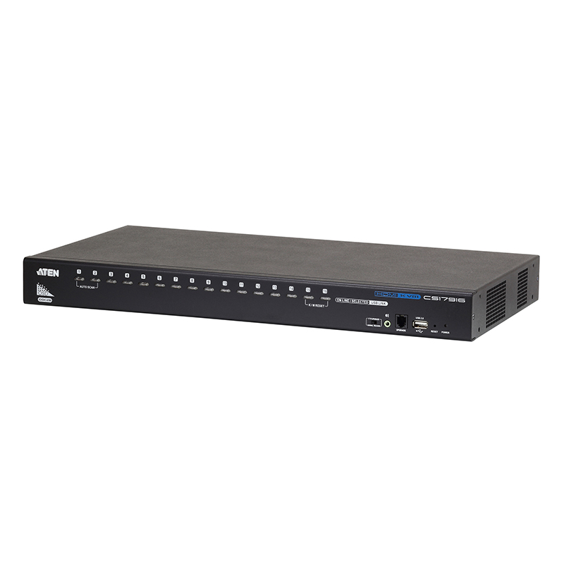 ATEN - CS17916 - Commutateur KVM HDMI/audio USB 16 ports