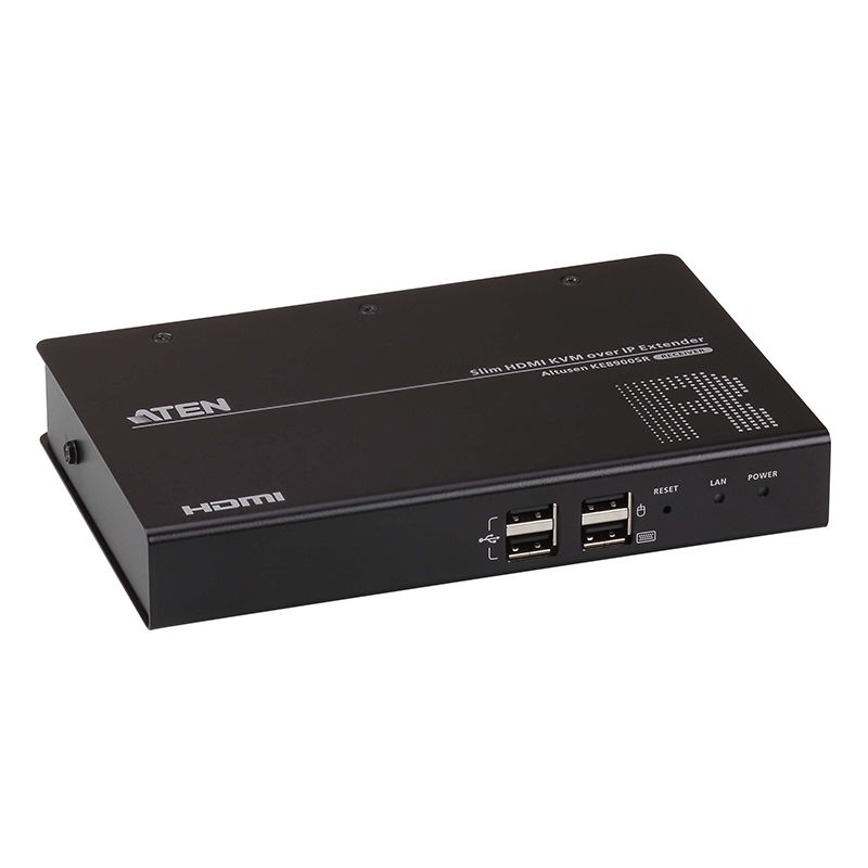 ATEN - KE8900SR -P- Récepteur KVM un affichage HDMI sur IP mince