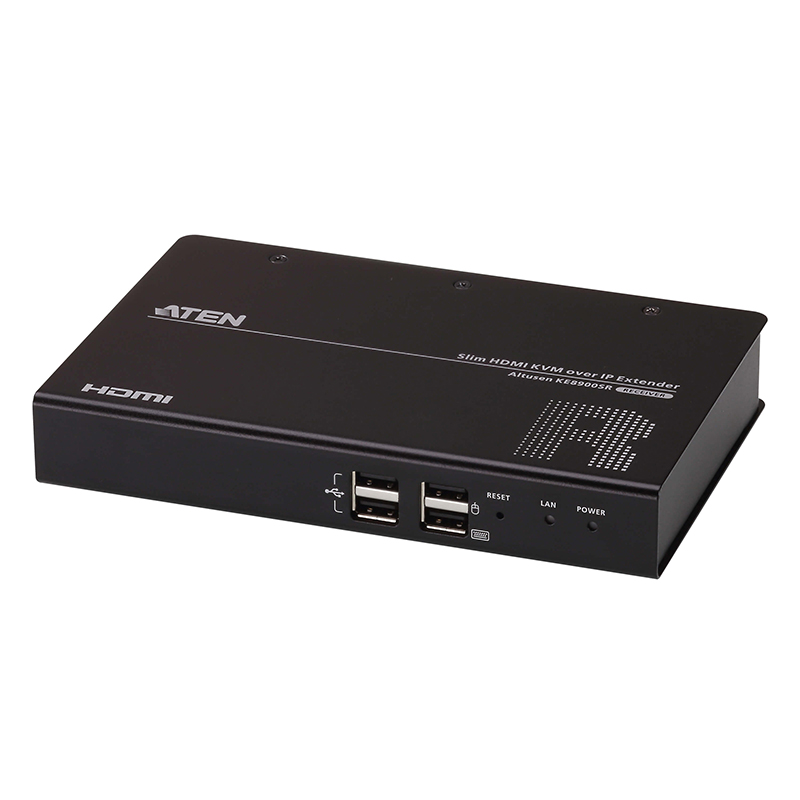 ATEN - KE8900SR -P- Récepteur KVM un affichage HDMI sur IP mince