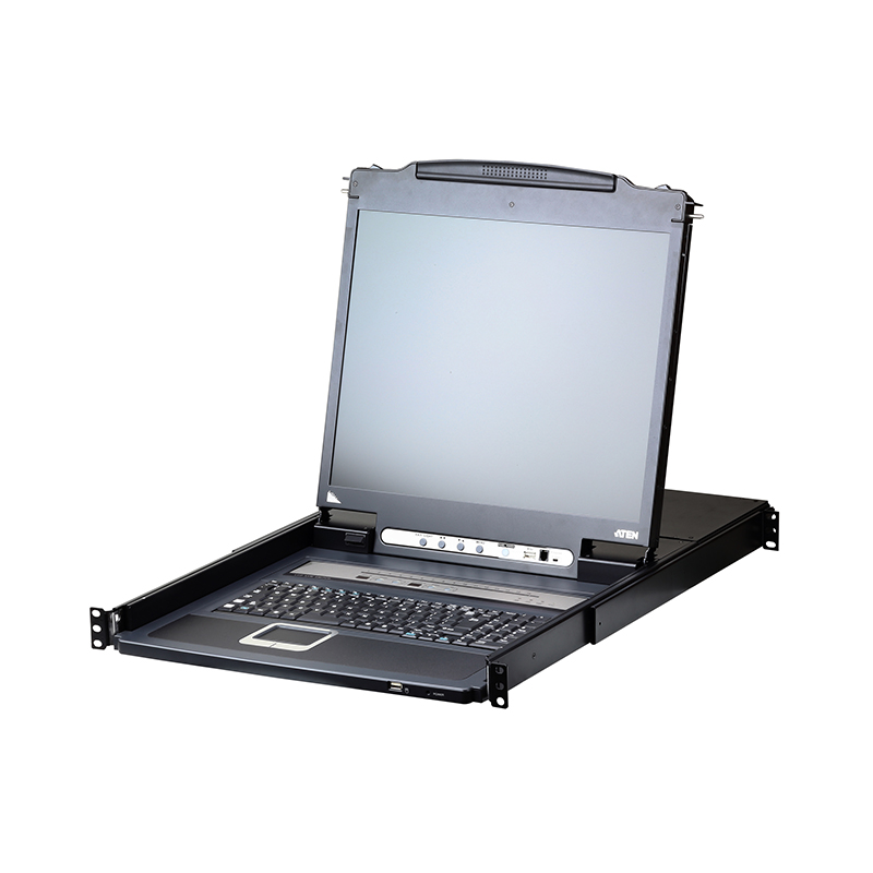 ATEN - CL5716IM - Commutateur KVM VGA LCD à un seul rail 16 ports