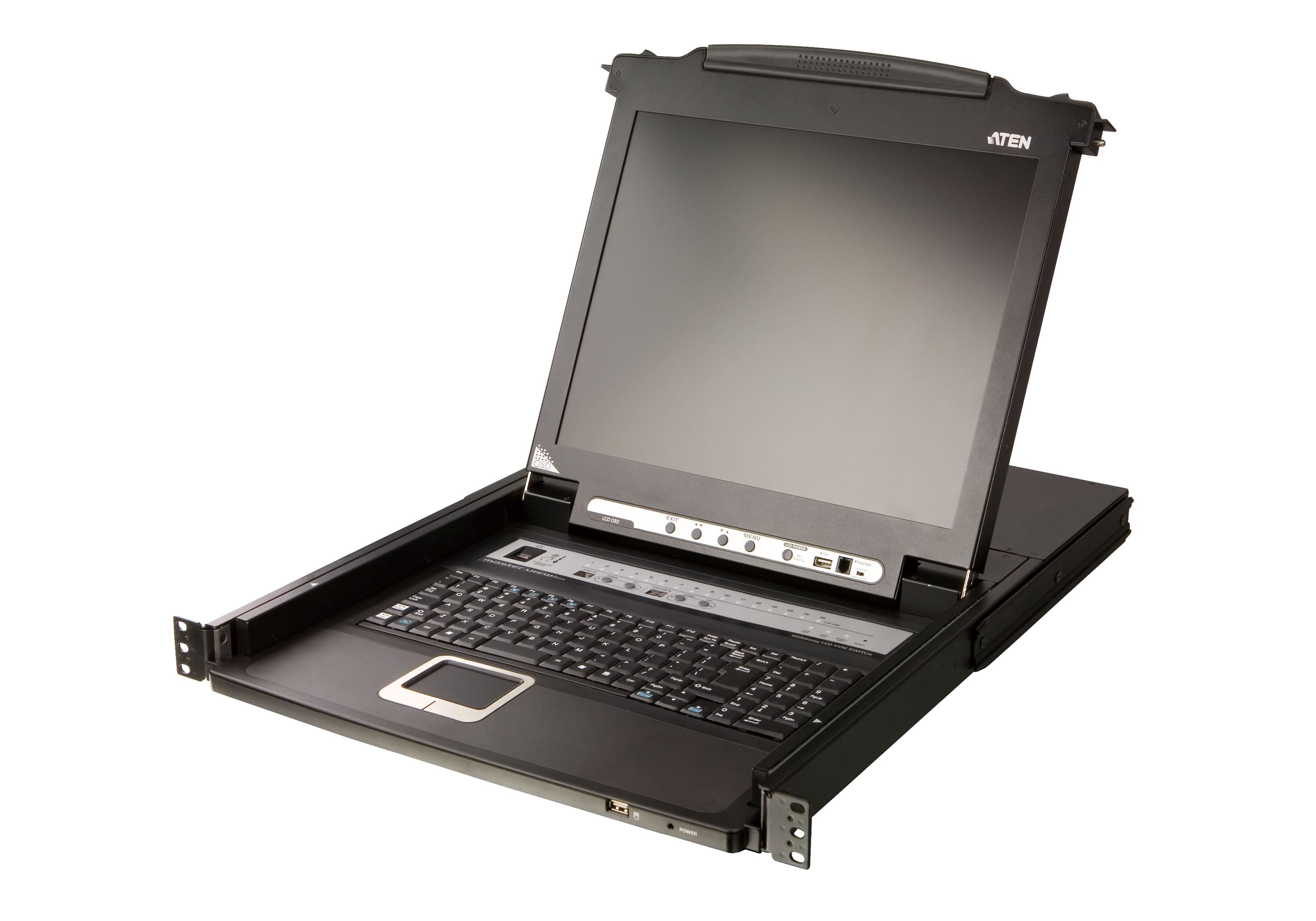 "ATEN - CL5716N - Commutateur KVM VGA LCD 19"" un rail PS/2-USB 16por